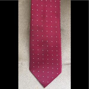 Faberge’ Silk Tie Necktie Faberge French Maroon